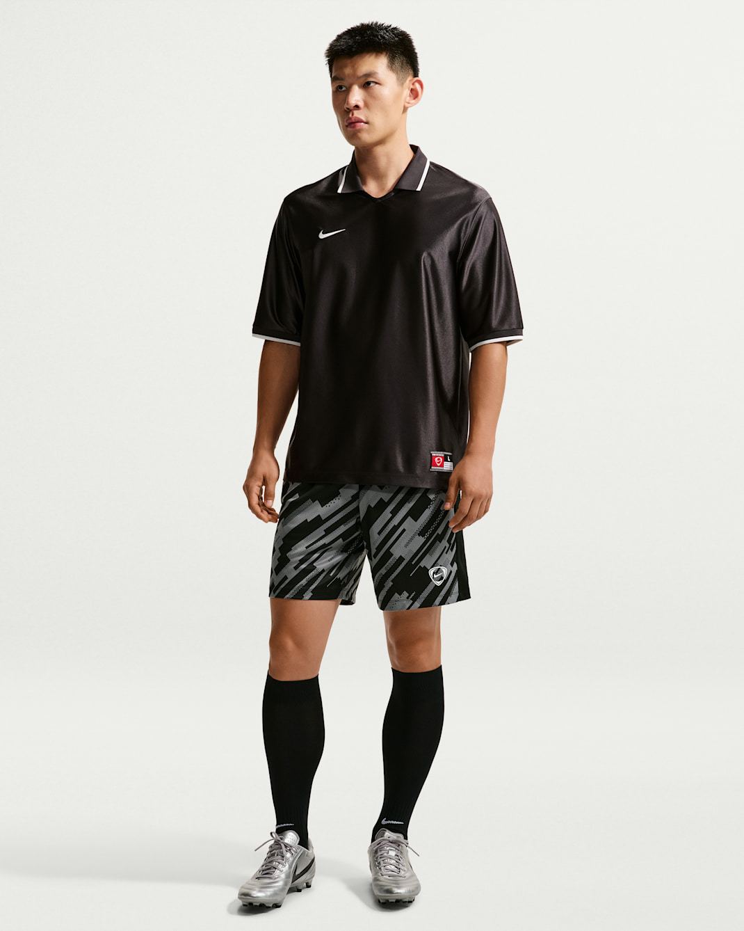 Nike Academy+ Men's Dri-FIT Football Shorts - Black/Cool Grey/White