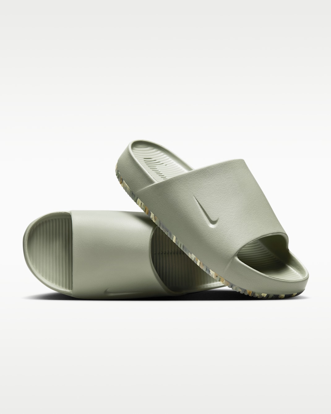 Nike Calm Men's Slides - Light Army/Light Khaki/College Grey/Light Army