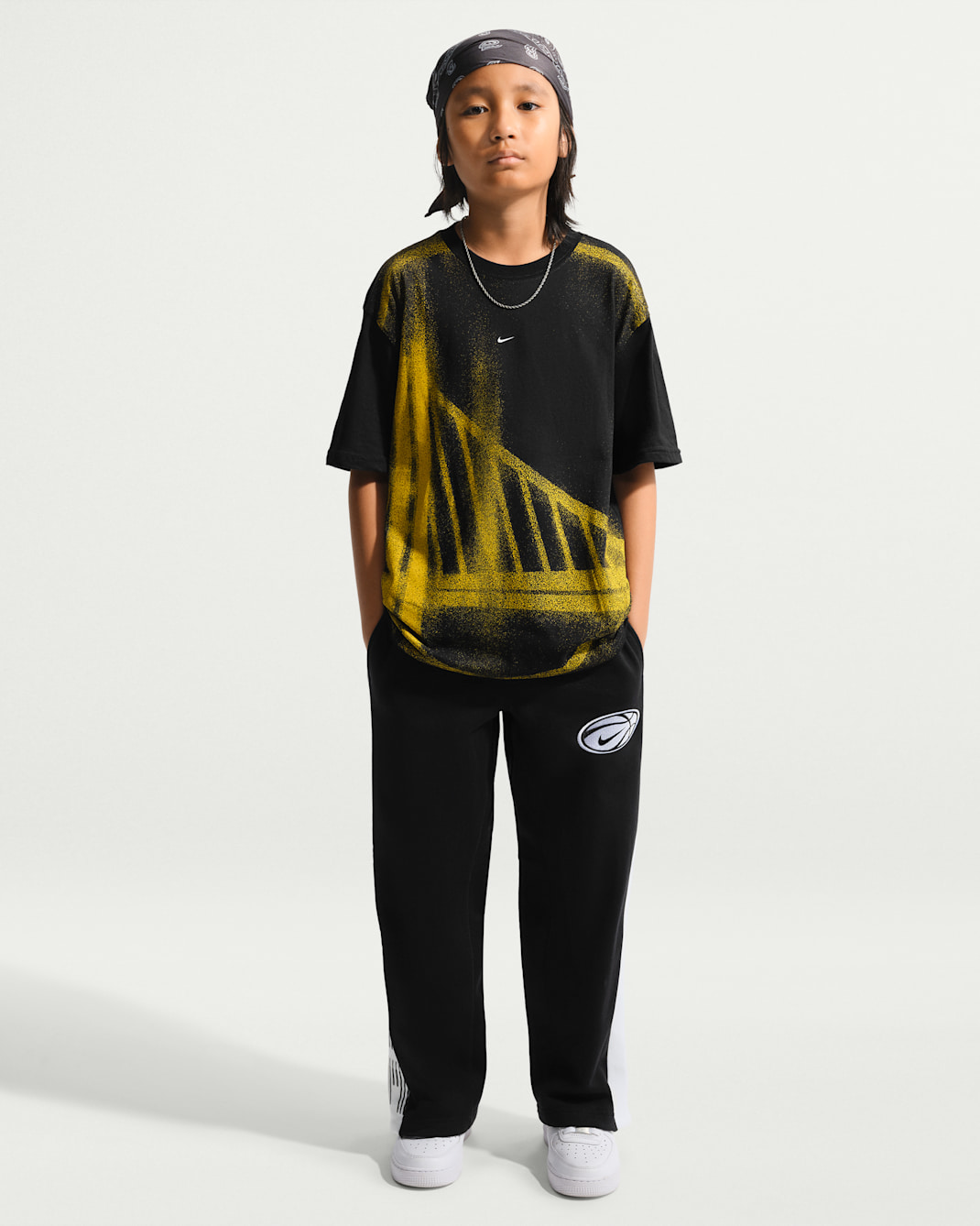Golden State Warriors Nike Edge 26 Big Kids' Short-Sleeve T-Shirt