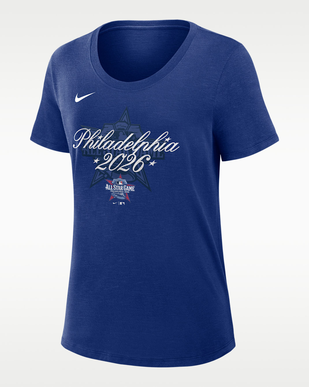 2026 All-Star Game Slub Women's Nike Dri-FIT MLB T-Shirt - Rush Blue