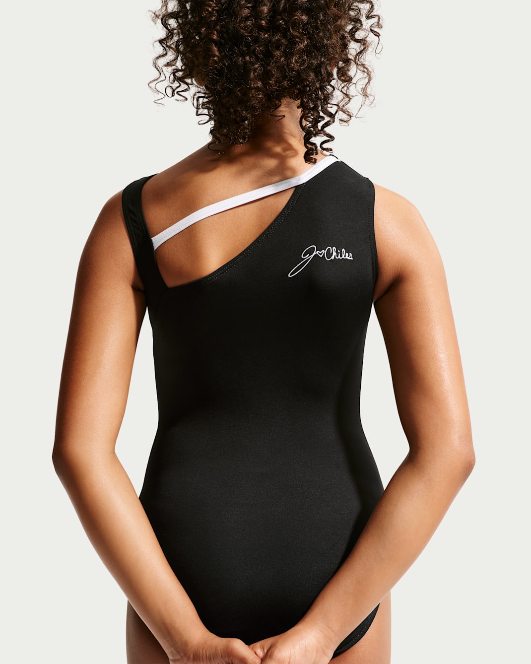 Nike Gymnastics "Jordan Chiles" Big Kids' Asymmetry Leotard