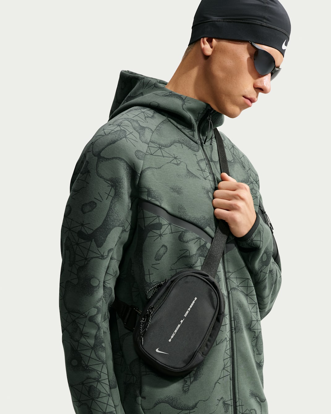 Nike Tech Men's Fleece Full-Zip All-Over-Print Windrunner Jacket