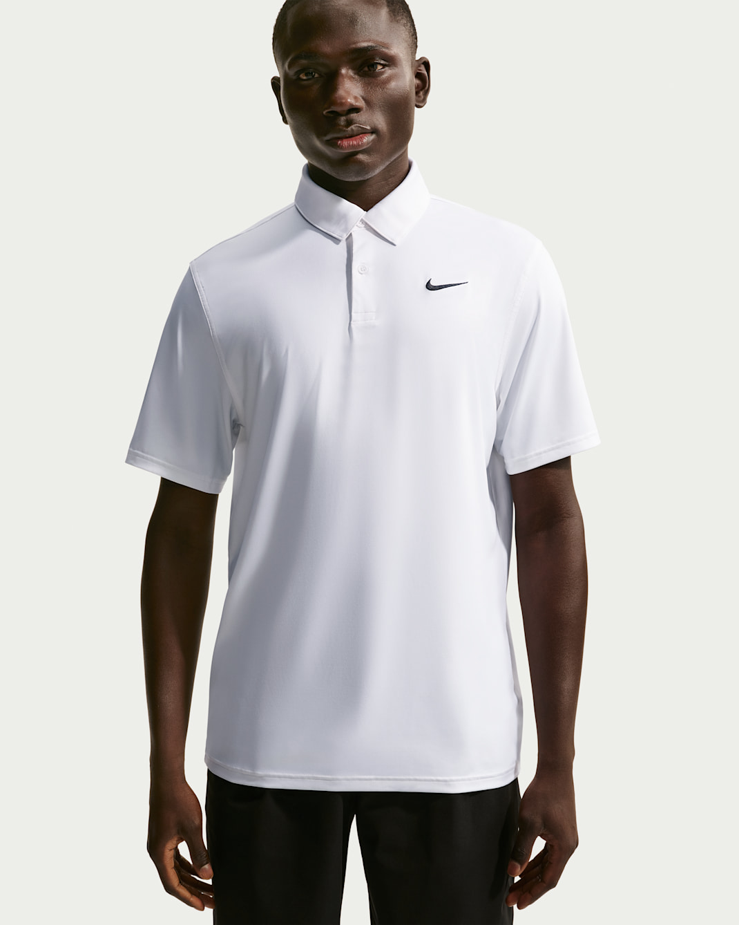 Nike Velocity Dri-FIT Golf-Poloshirt (Herren) - Weiß/Schwarz