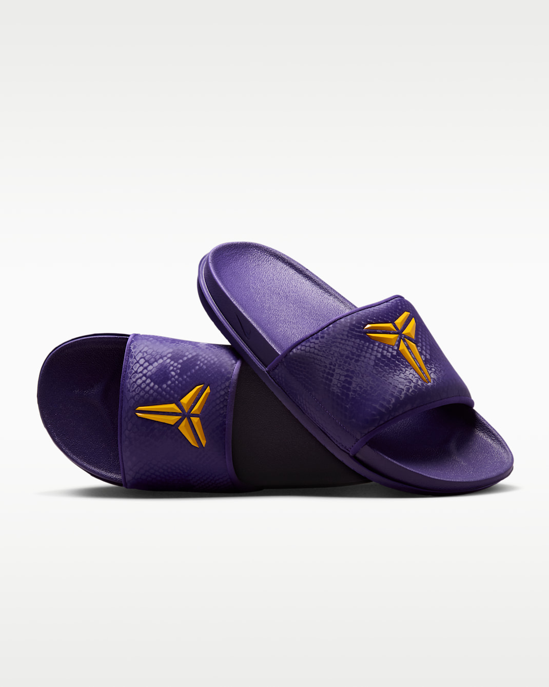 Kobe Offcourt Men's Slides - Court Purple/University Gold
