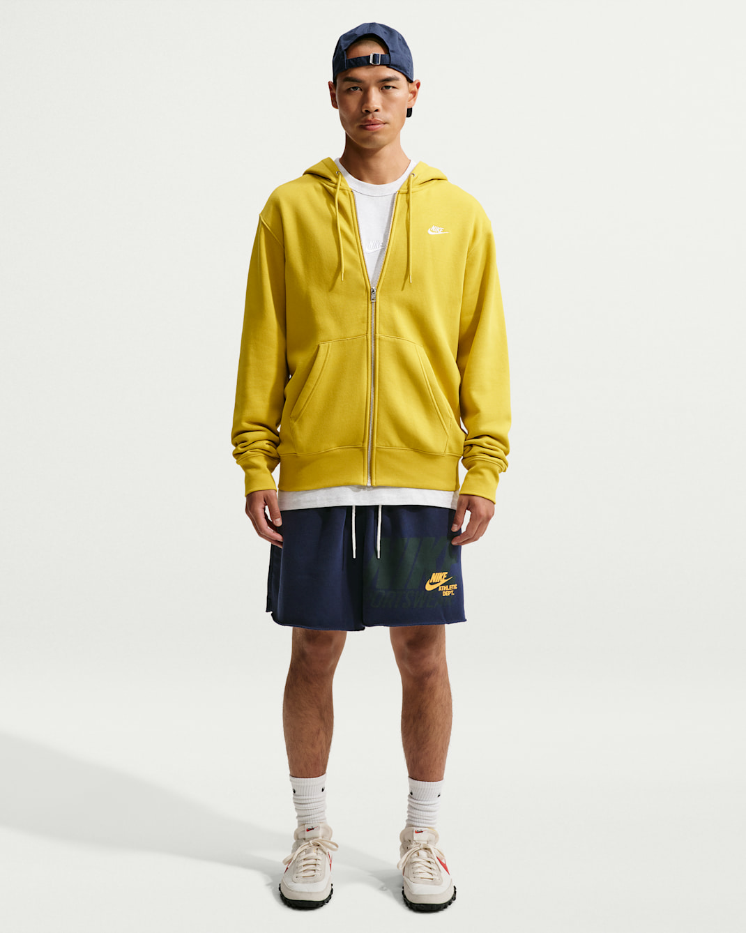 Nike Sportswear Club Men's Fleece Shorts - Obsidian/University Gold
