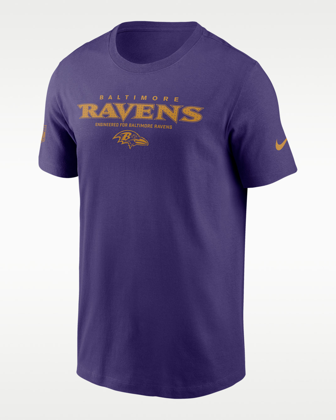 Playera Nike Dri-FIT de la NFL para hombreBaltimore Ravens Sideline Team Issue - Morado