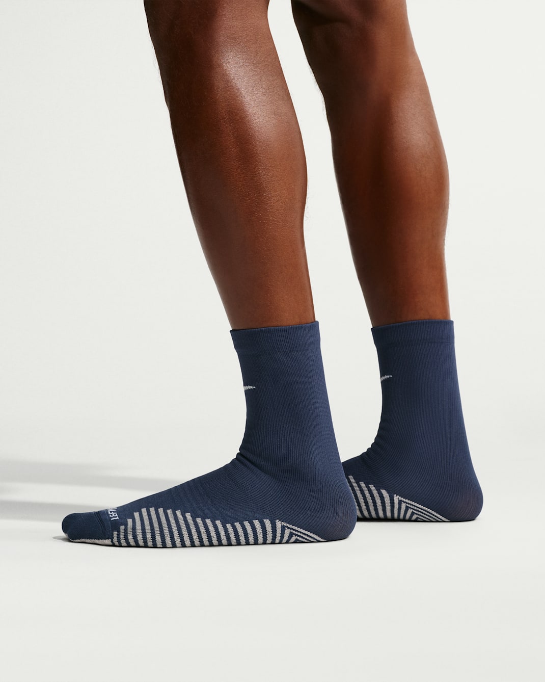 Nike Strike Fußball-Crew-Socken - Midnight Navy/Weiß