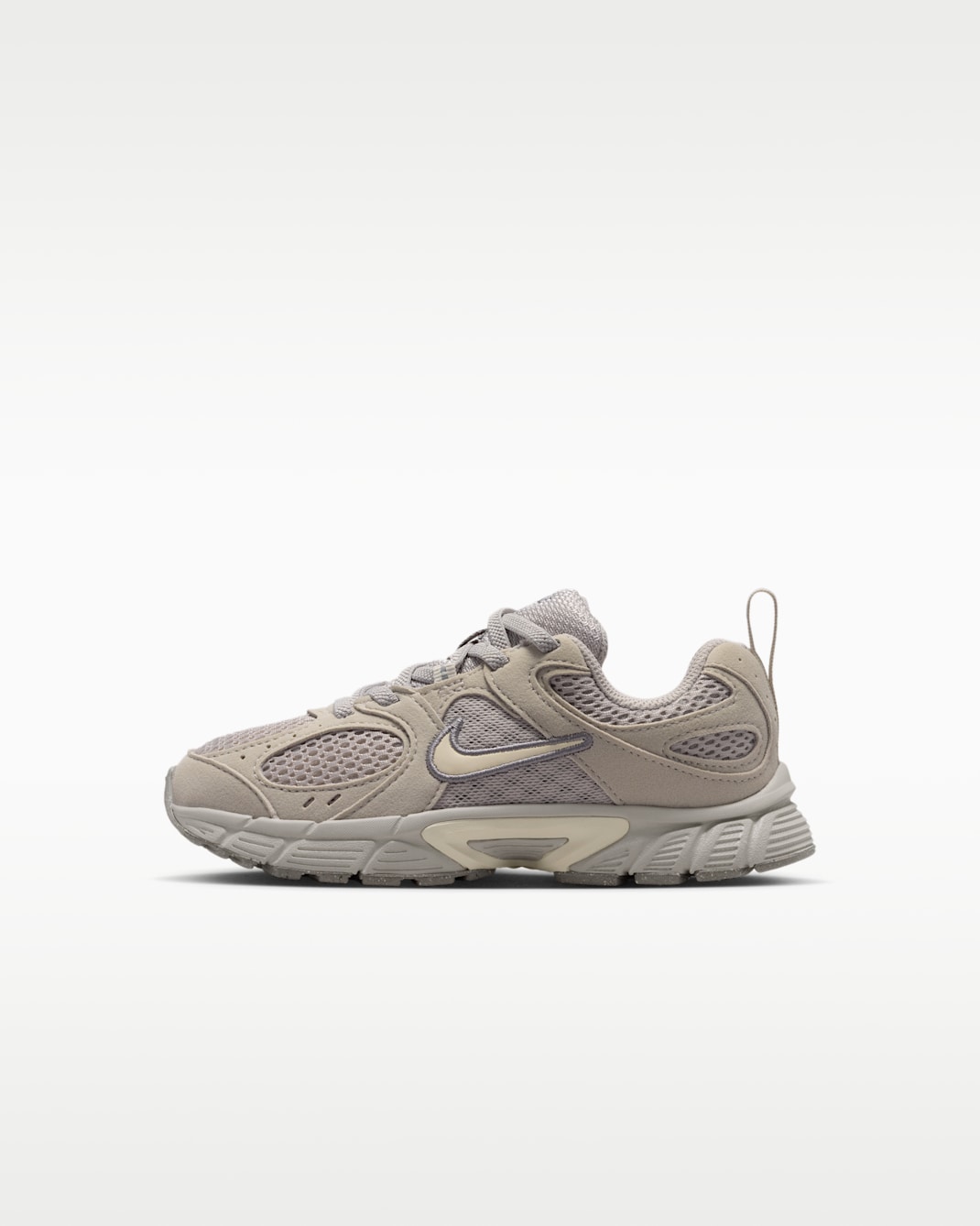 Nike V5 Runner Suede Schuh (jüngere Kinder) - Moon Particle/Light Orewood Brown