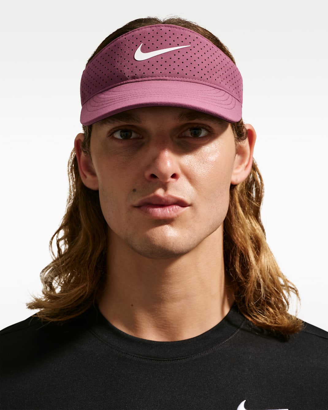 Nike Dri-FIT ADV Ace Visor - Pink Smoke/Anthracite/White