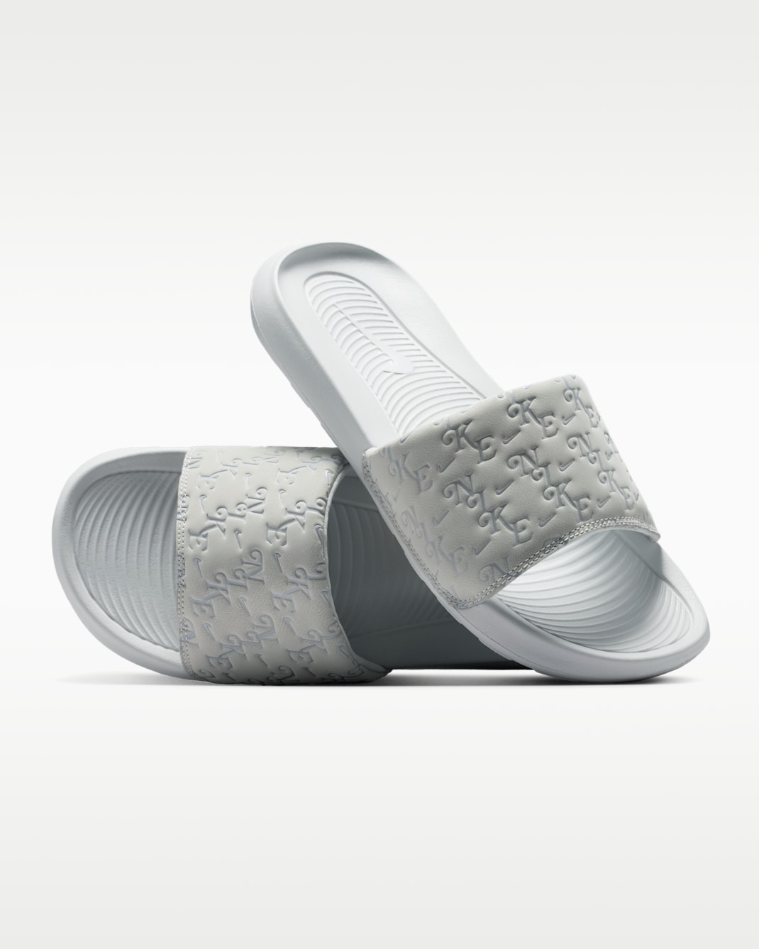 Nike Victori One Slides (Damen) - Photon Dust/Wolf Grey