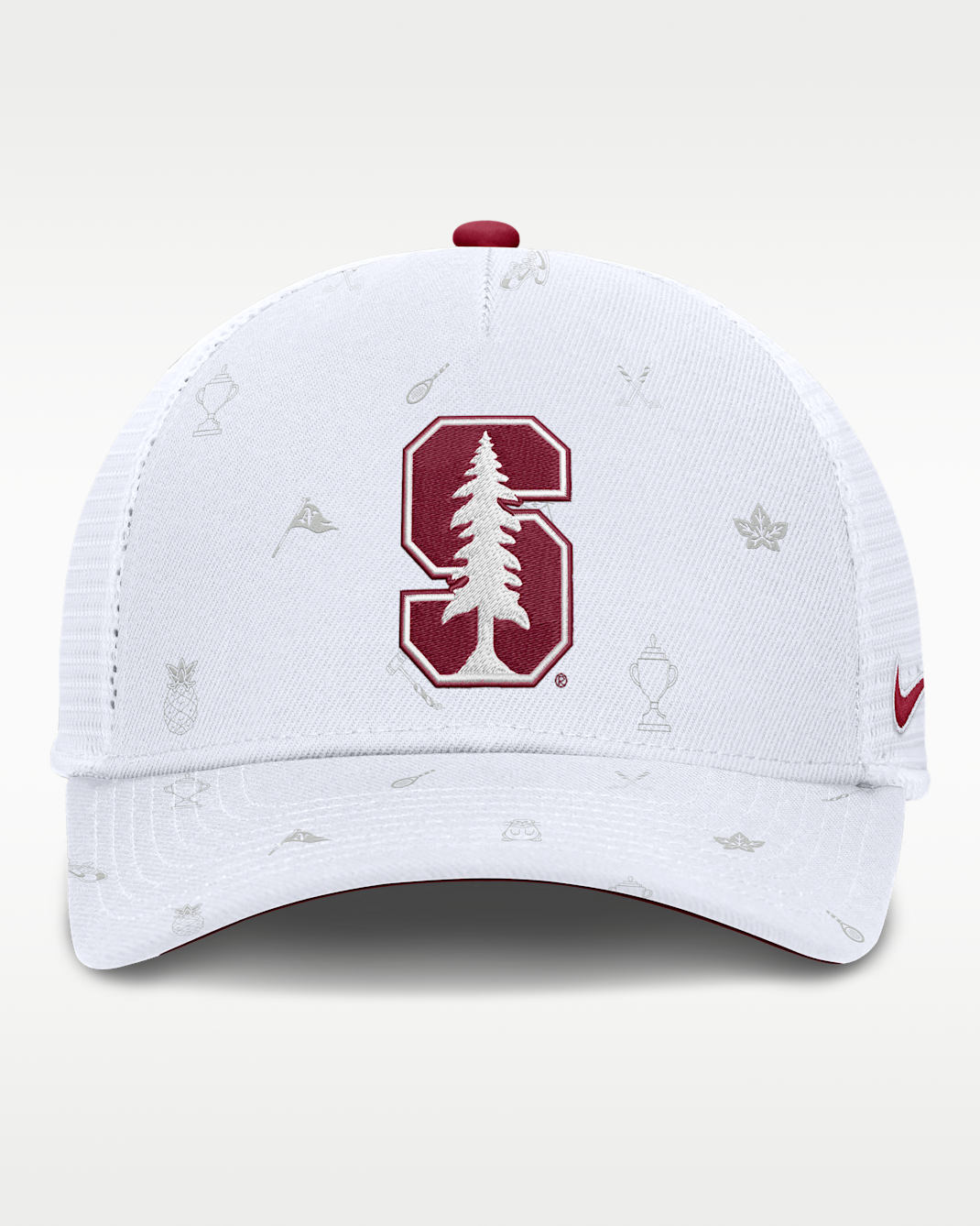 Stanford Country Club Golfin' Rise Men's Nike College Trucker Adjustable Hat