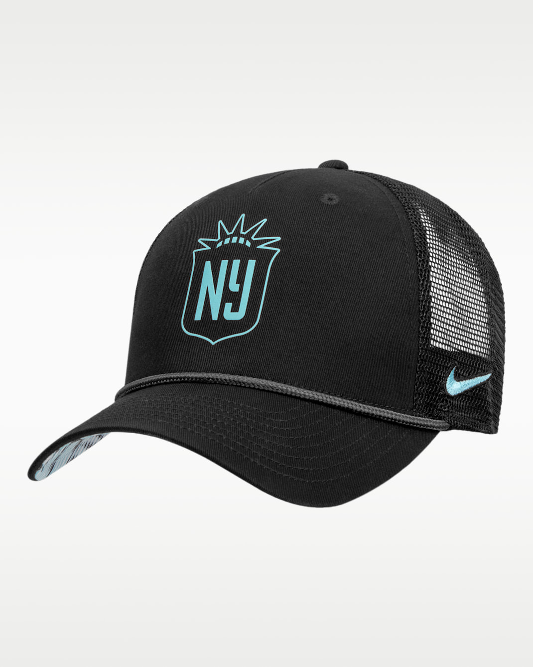 Gotham FC Rise Nike Rope Trucker Cap - Black