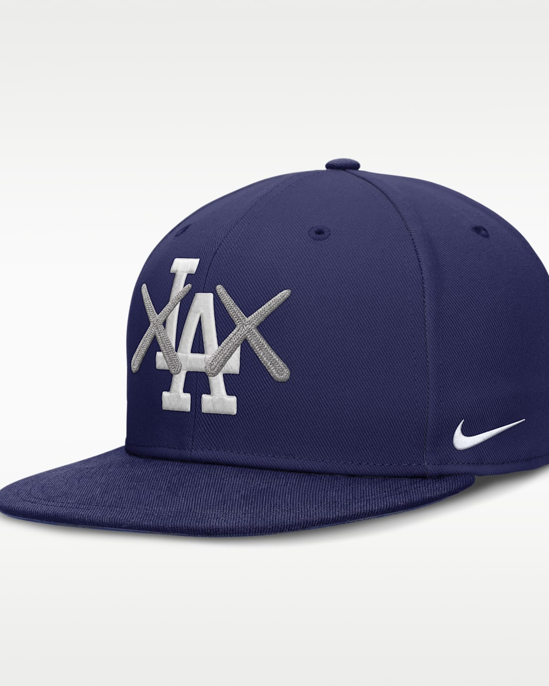 Los Angeles Dodgers True Men's Nike x KAWS Dri-FIT MLB Fitted Hat - Blue