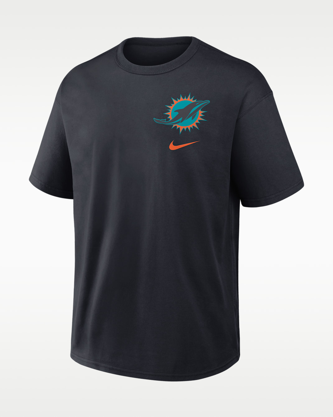 Miami Dolphins Rivalries Collection Max90 Men's Nike NFL T-Shirt - Navy