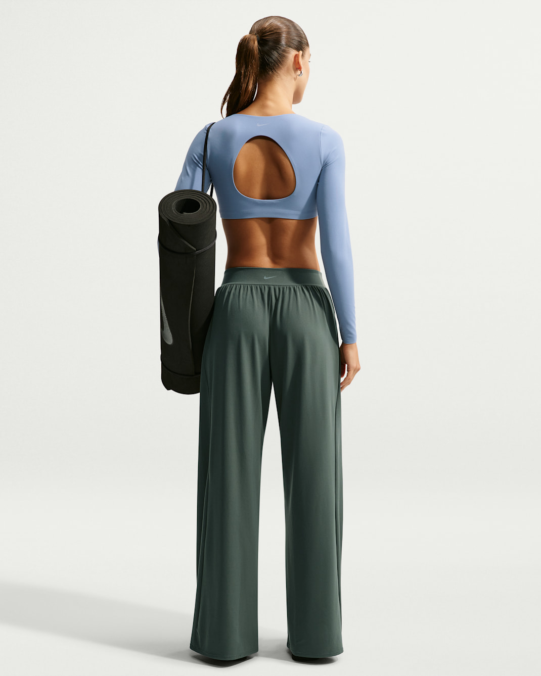 Nike Zenvy Women's Mid-Rise Wide-Leg Pants