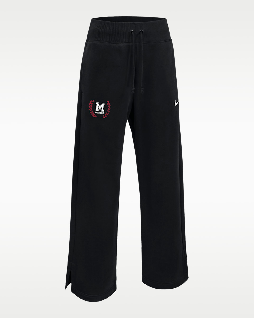Nike College (Morehouse College) Women's Phoenix Fleece Pants - Black