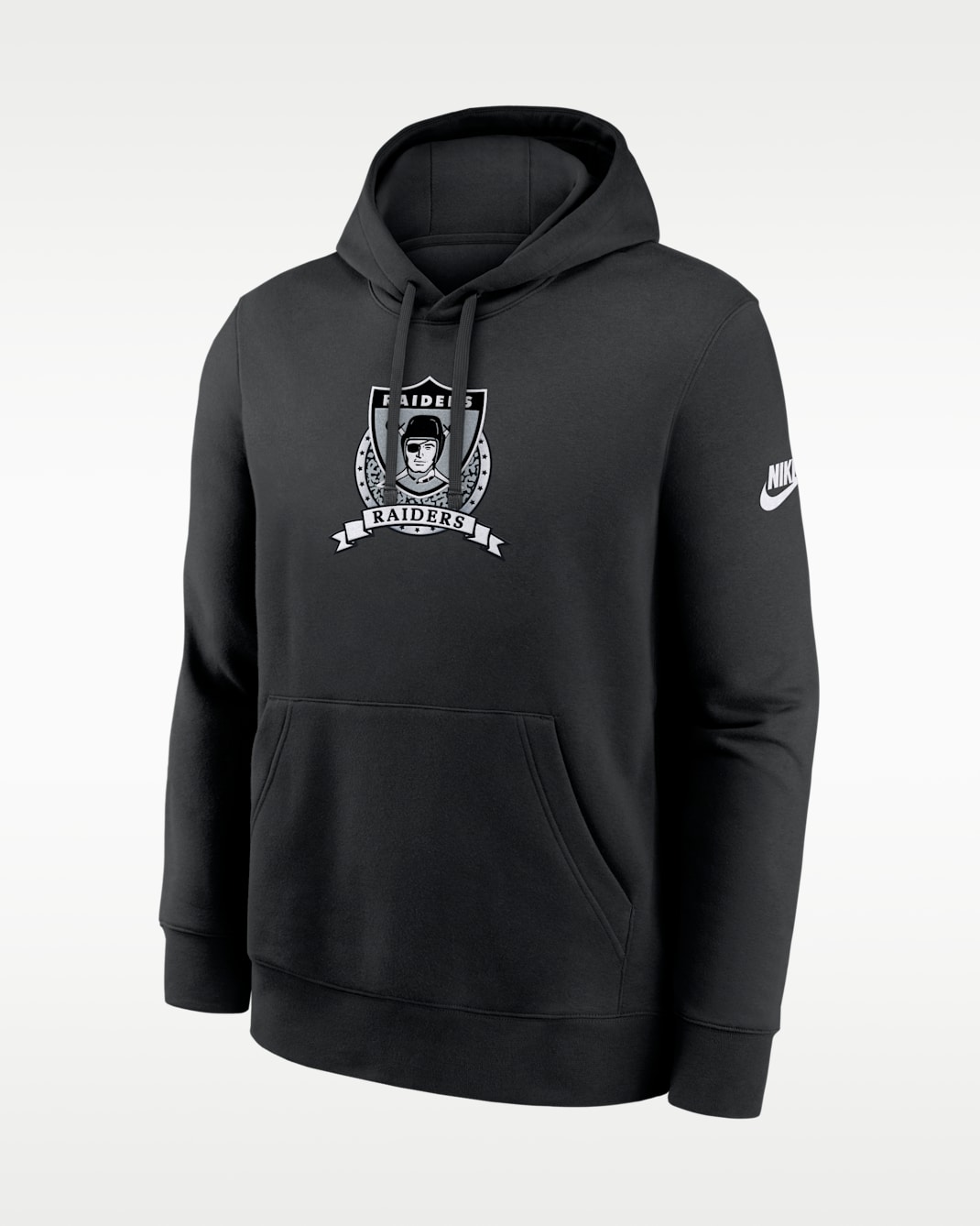 Las Vegas Raiders Rewind Club Men's Nike NFL Pullover Hoodie - Black