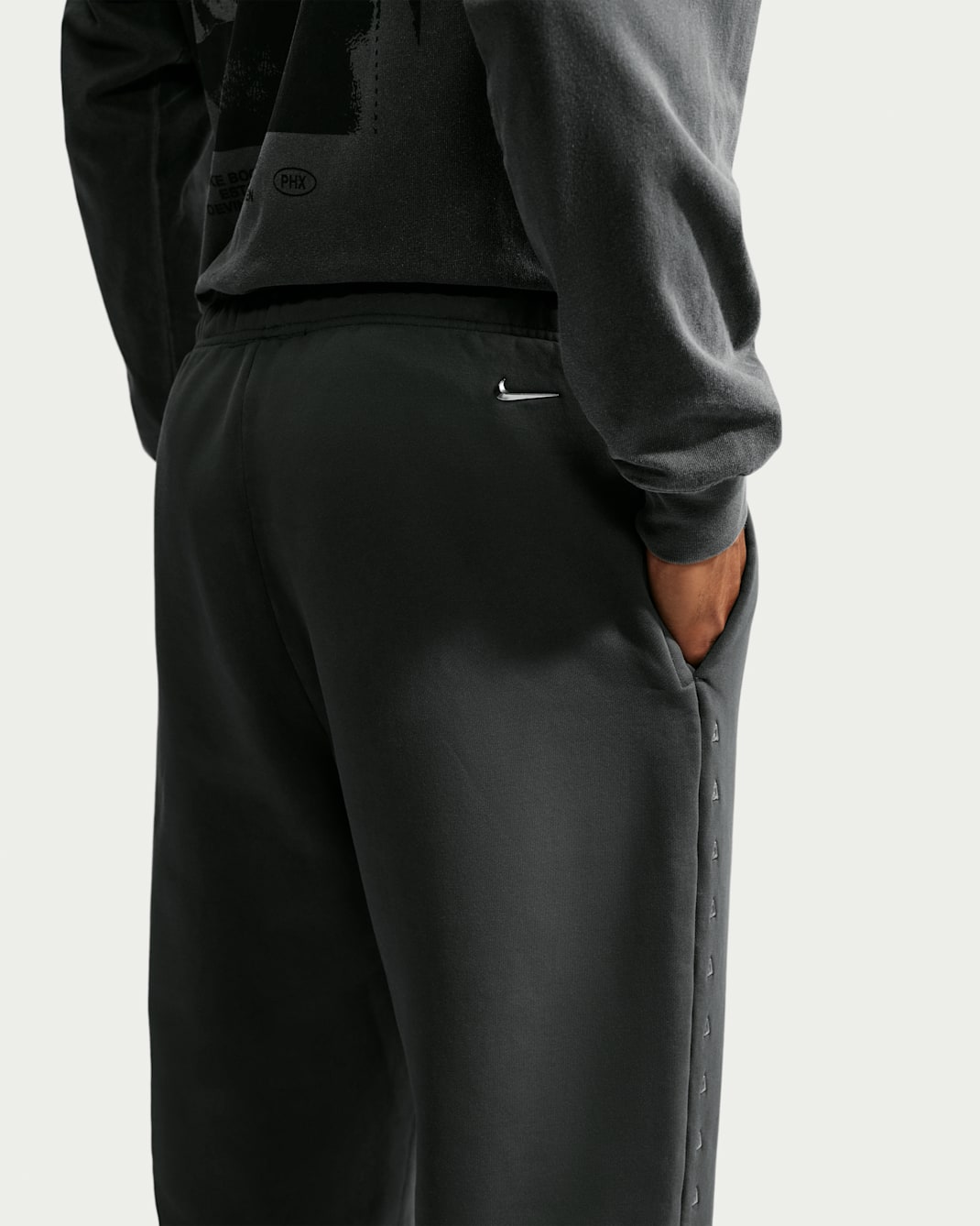 Ja Standard Issue Men's Therma-FIT Fleece Open Hem Basketball Pants
