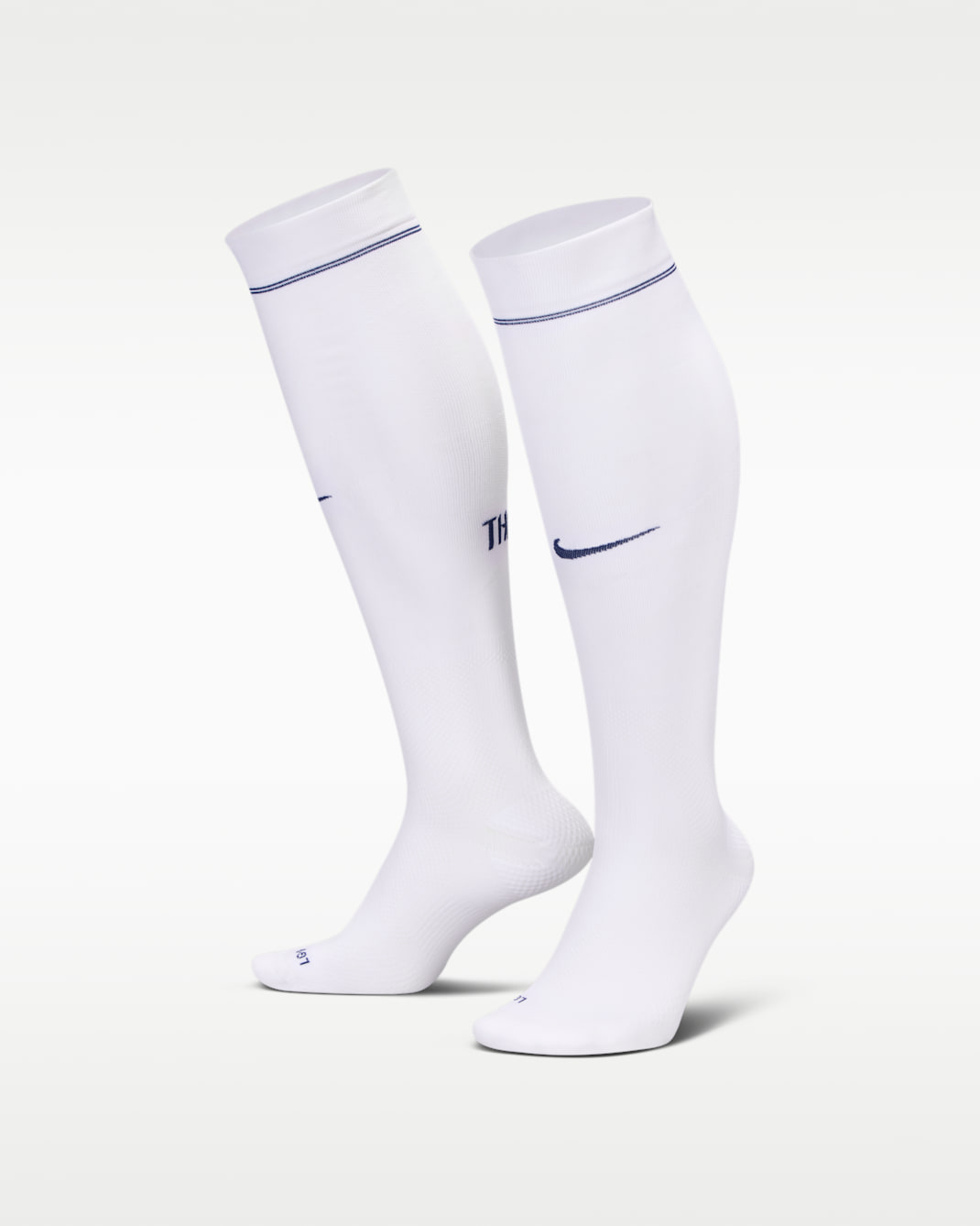 Chaussettes de foot montantes Nike Dri-FIT ADV Tottenham Hotspur VaporFast Domicile - Blanc/Binary Blue