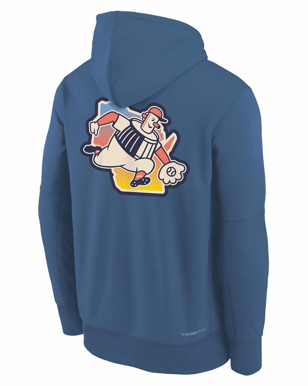 Milwaukee Brewers Authentic Collection City Connect Big Kids' Nike Therma-FIT MLB Pullover Hoodie