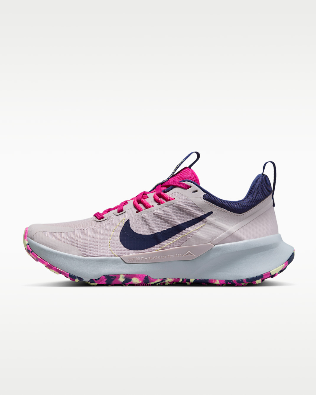 Nike Juniper Trail 2 Next Nature Women's Trail-Running Shoes - Platinum Violet/Fireberry/Fierce Pink/Purple Ink