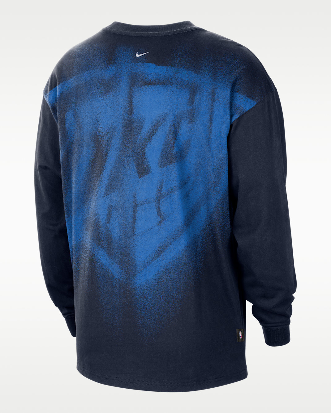 Oklahoma City Thunder Standard Issue Men's Basketball Long-Sleeve Top - College Navy