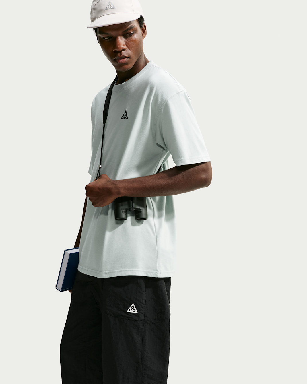 Playera Dri-FIT para hombre Nike ACG - Plata claro/Negro