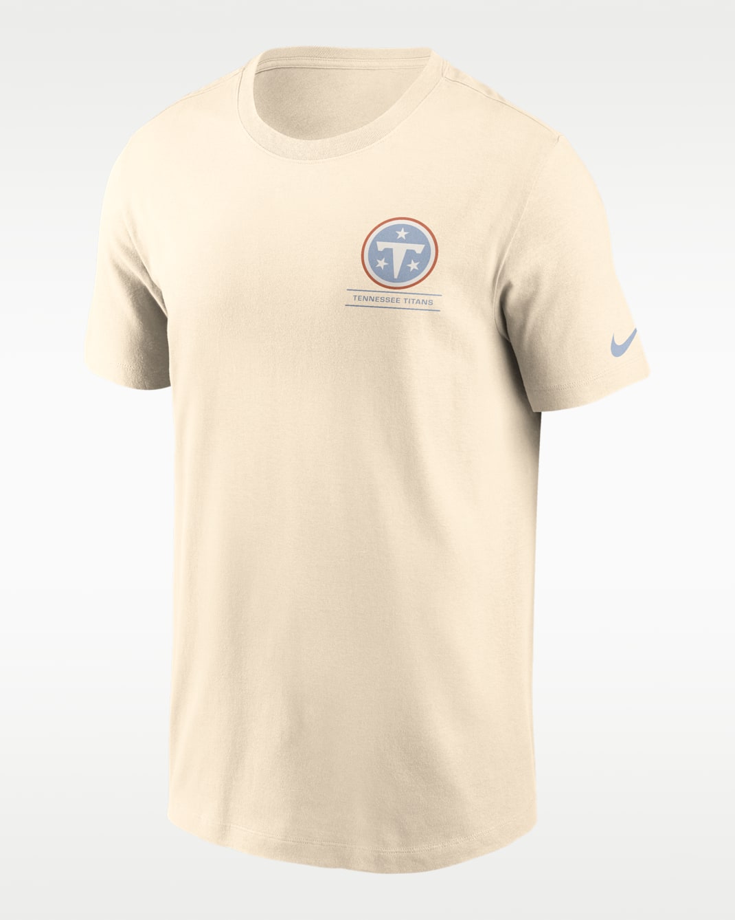 Tennessee Titans Essential Vintage Mod Men's Nike NFL T-Shirt - Natural