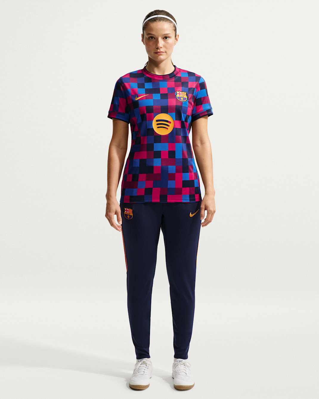 FC Barcelona Women's Nike Dri-FIT Soccer Pre-Match Top