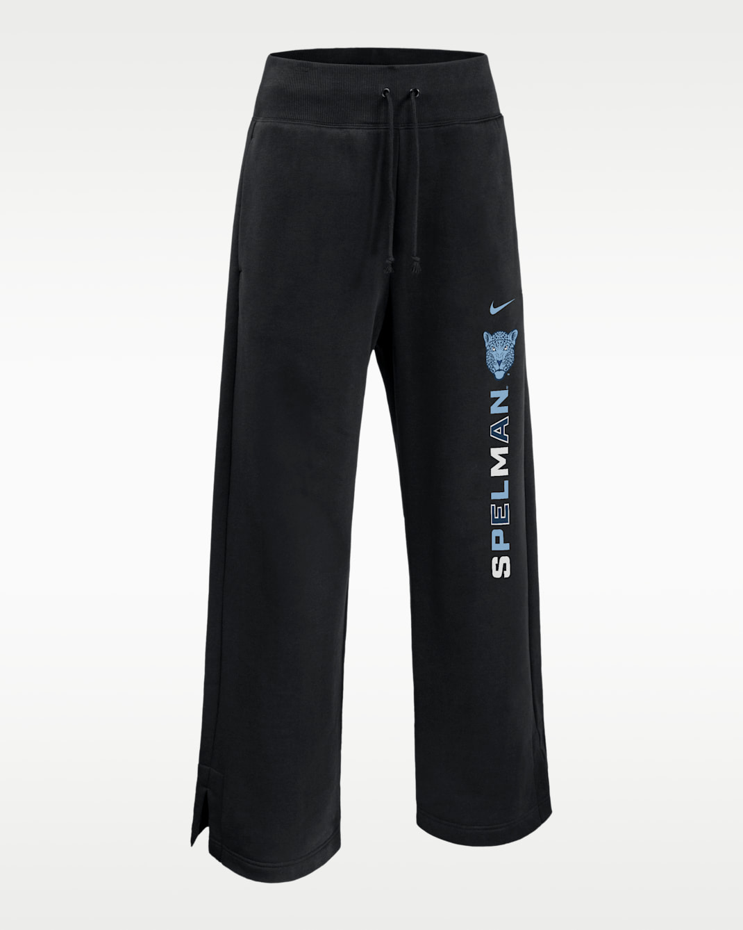 Pantalones deportivos Phoenix Fleece para mujer Nike College (Spelman College) - Negro