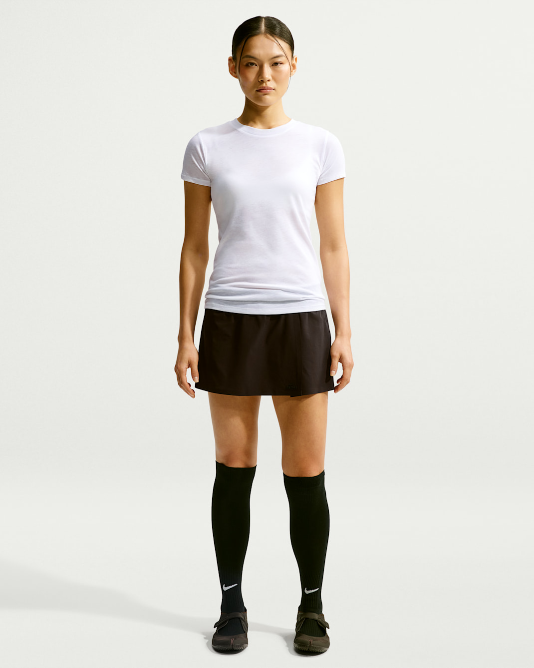 NikeSKIMS Performance Cotton Blend Women's Short-Sleeve Top