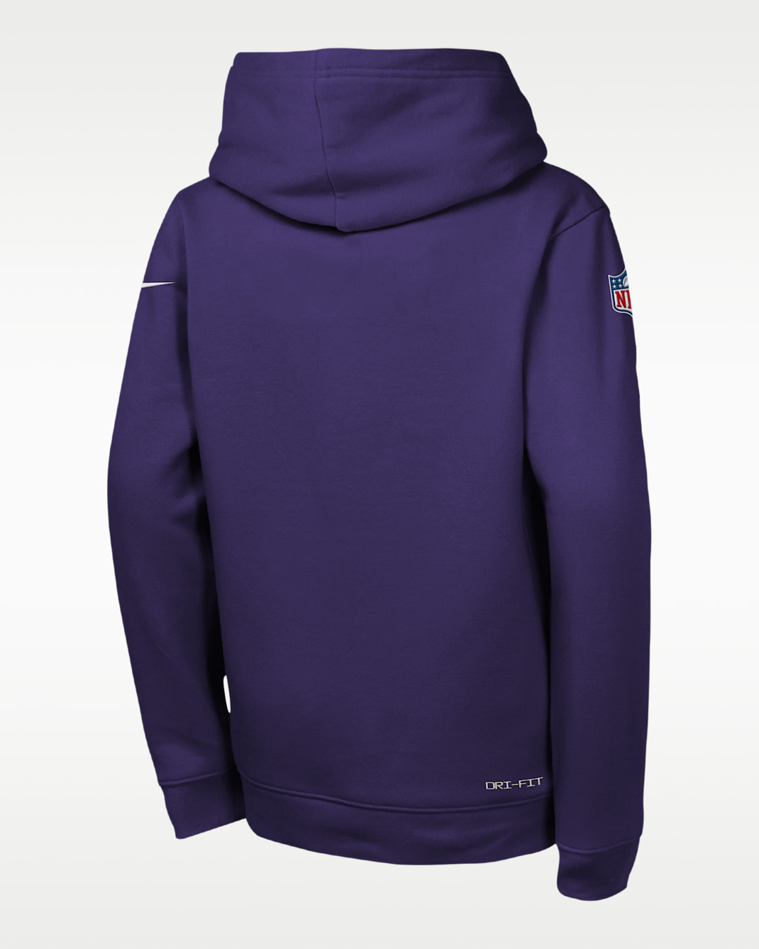 Minnesota Vikings Sideline Big Kids' Nike Dri-FIT NFL Pullover Hoodie
