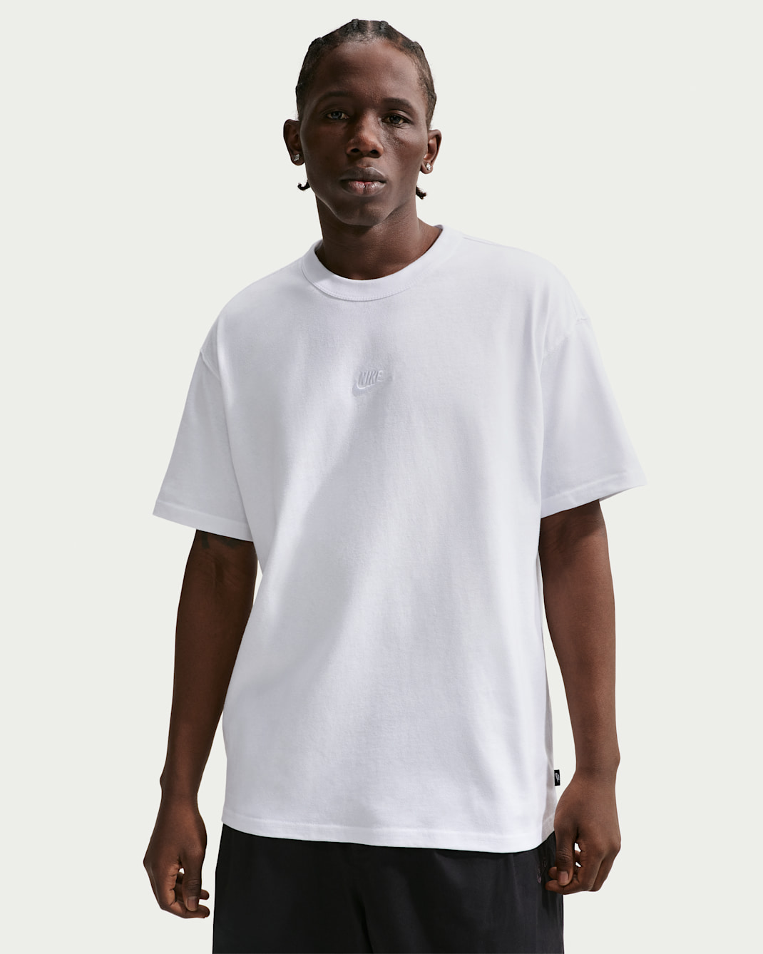 Playera para hombre Nike Sportswear Premium Essentials - Blanco