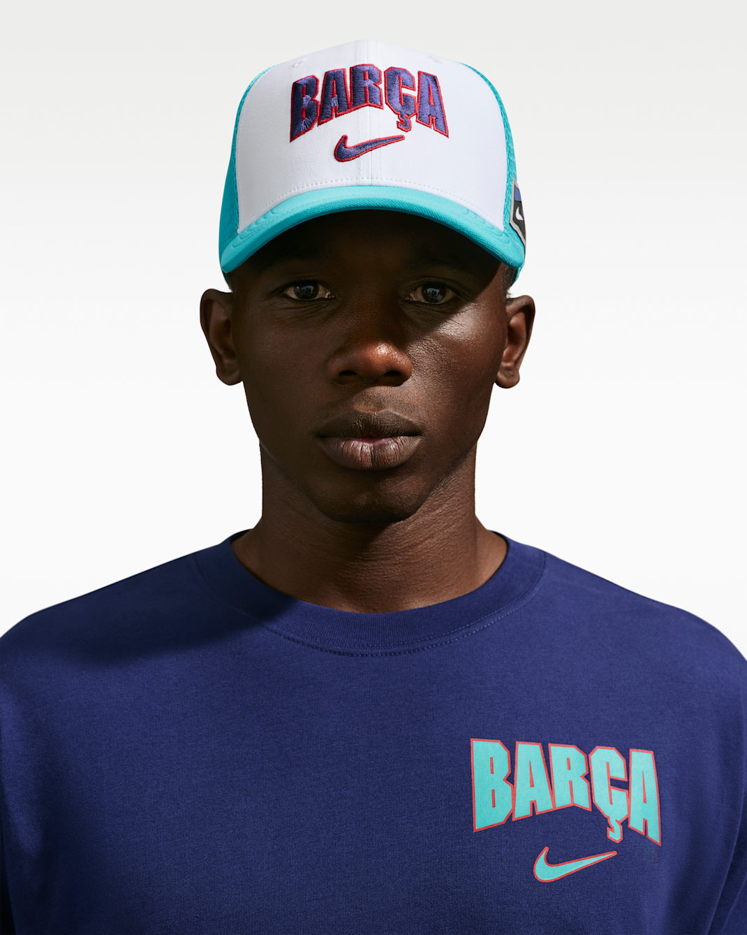 F.C. Barcelona 25/26 Nike Arobill C99 Cap - Dusty Cactus/White/Loyal Blue
