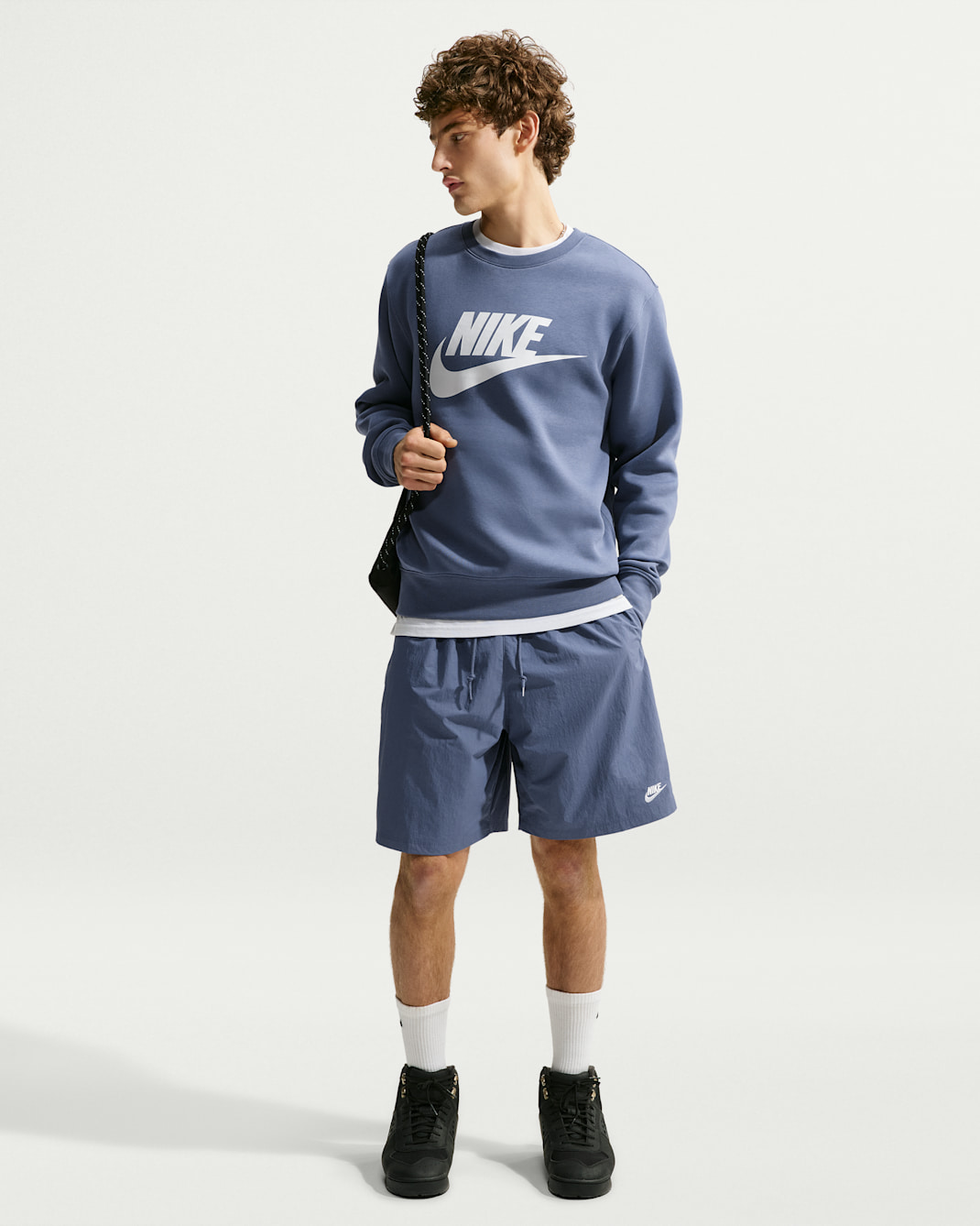 Nike Sportswear Club Men's Sport Shorts - Diffused Blue/White
