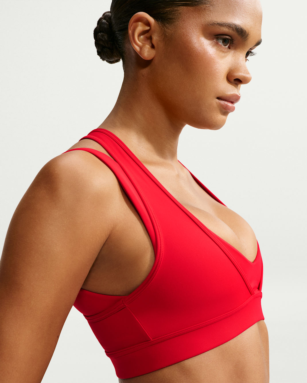 NikeSKIMS Matte Women's Double-Layer Plunge Bra