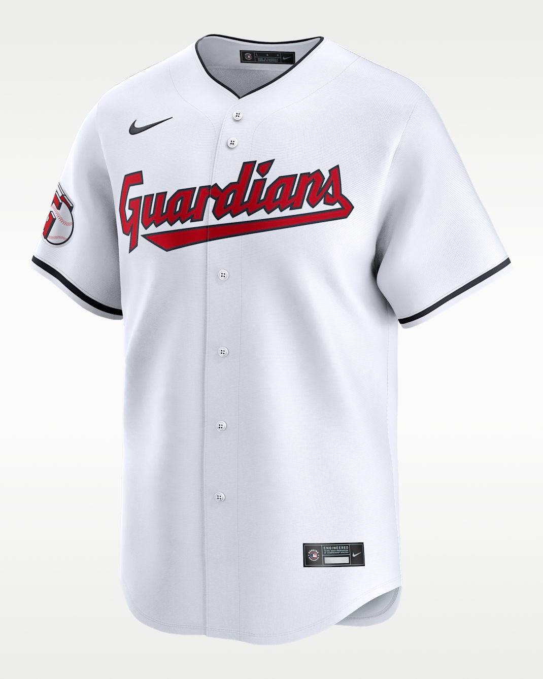 Jersey Nike Dri-FIT ADV de la MLB Limited para hombre David Fry Cleveland Guardians - Blanco
