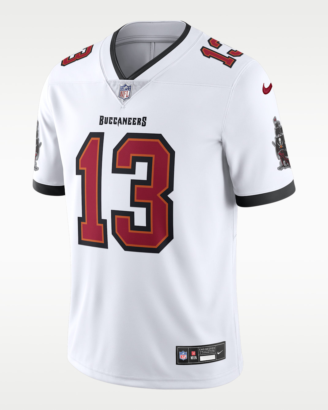 Jersey de fútbol americano Nike Dri-FIT NFL Limited para hombre Mike Evans Tampa Bay Buccaneers - Blanco