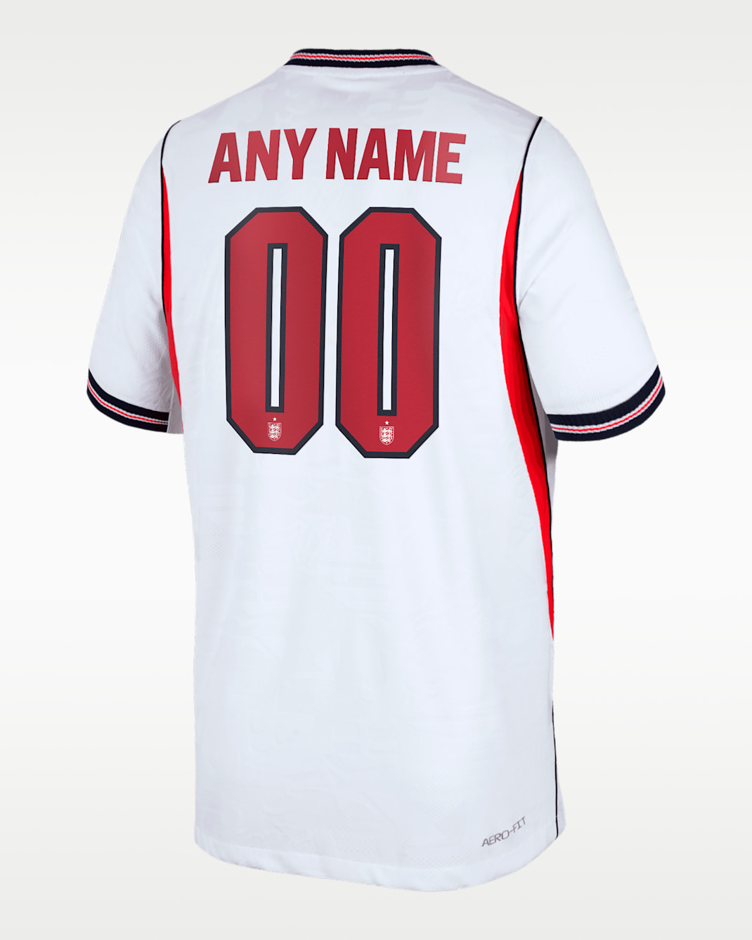 Jersey By You de fútbol Nike Aero-FIT Authentic personalizable para niños talla grande Inglaterra local 2026 Match - Blanco