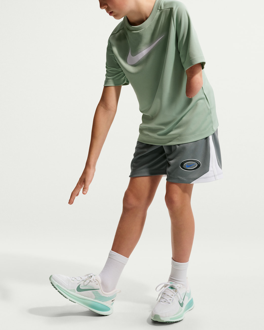 Nike Multi Big Kids' (Boys') Dri-FIT Knit Shorts