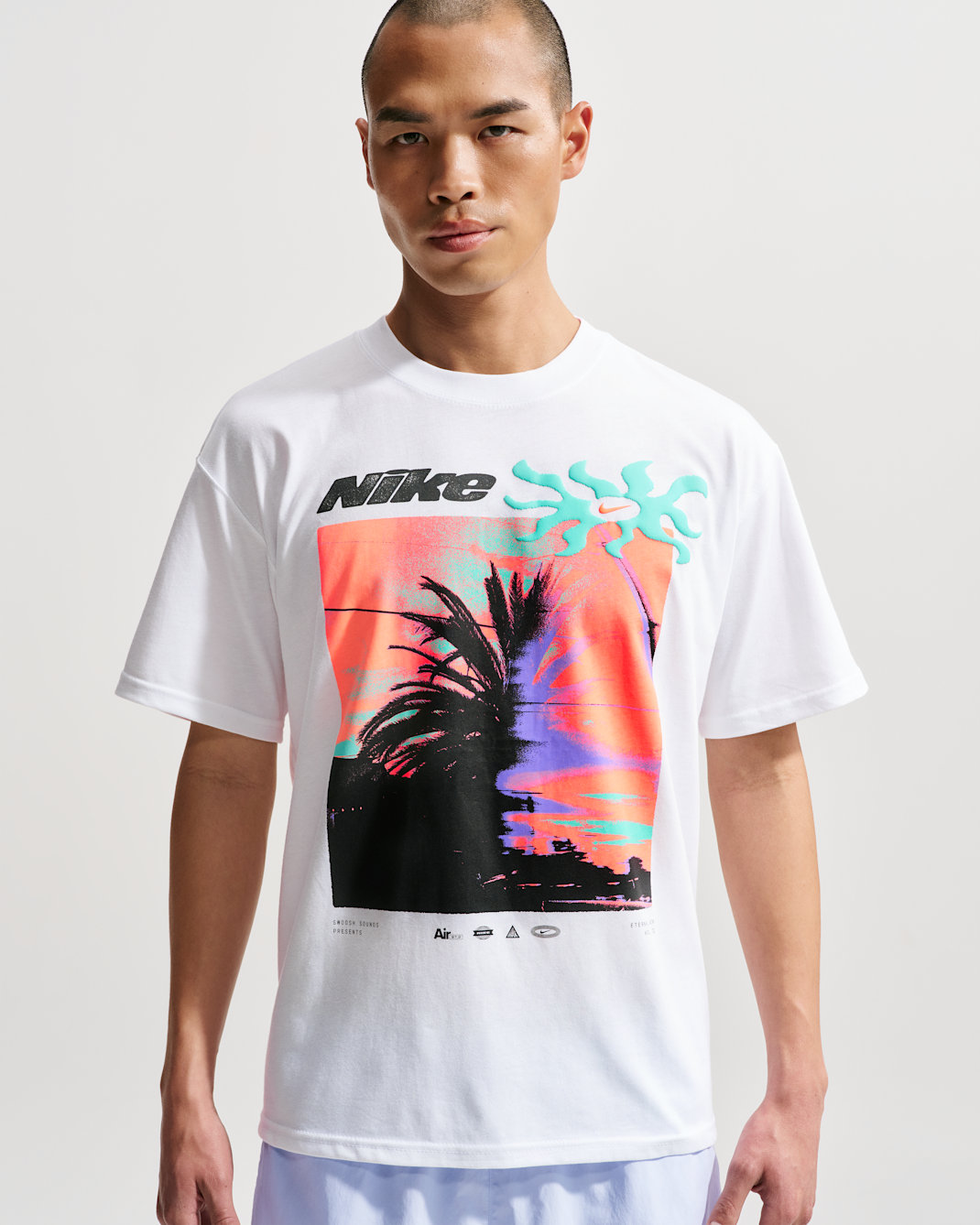 나이키 스포츠웨어 티셔츠 - 화이트