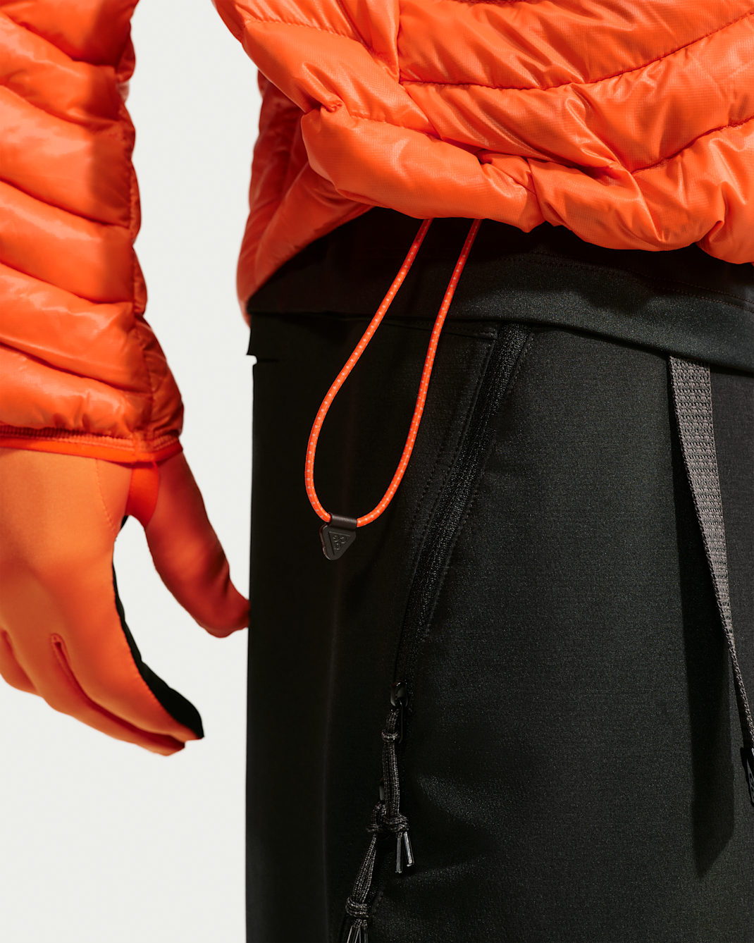 ACG Lava Flow Ultralight Men's Therma-FIT ADV Down Jacket - Safety Orange/Safety Orange/Safety Orange/Summit White