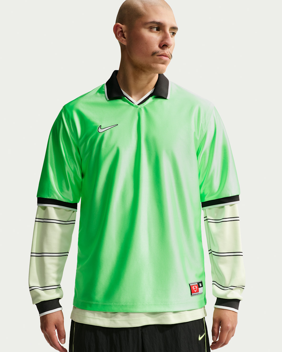 Nike Energy Men's Dri-FIT Short-Sleeve Football Top - Illusion Green/Off-Noir/Summit White/Summit White