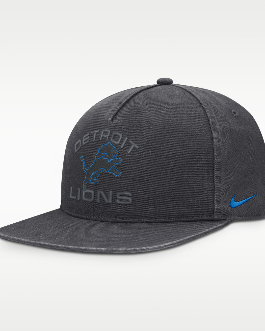 Detroit Lions Primetime Pro Men's Nike NFL Adjustable Hat - Anthracite