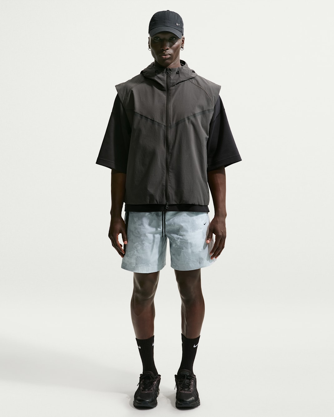 Nike Tech Men's Dri-FIT Woven Shorts - Pure Platinum/Black