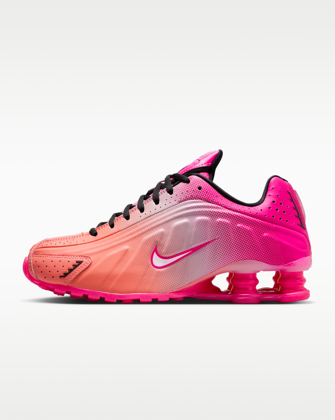Nike Shox R4 Women's Shoes - Hyper Pink/Pink/Black/Pink Foam