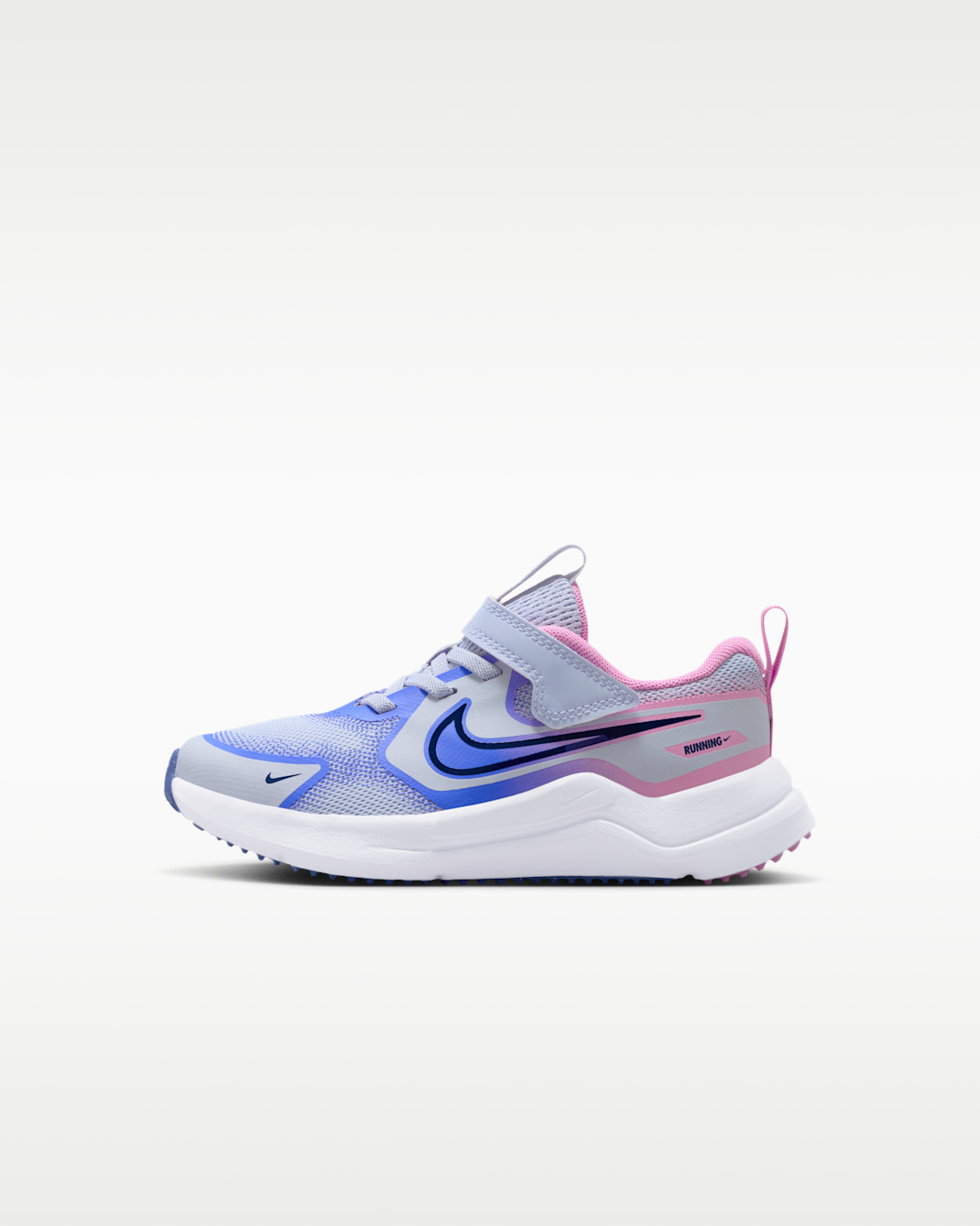 Tenis para niños de preescolar Nike Cosmic Runner - Fantasma/Zafiro/Magenta claro/Azul marino medianoche