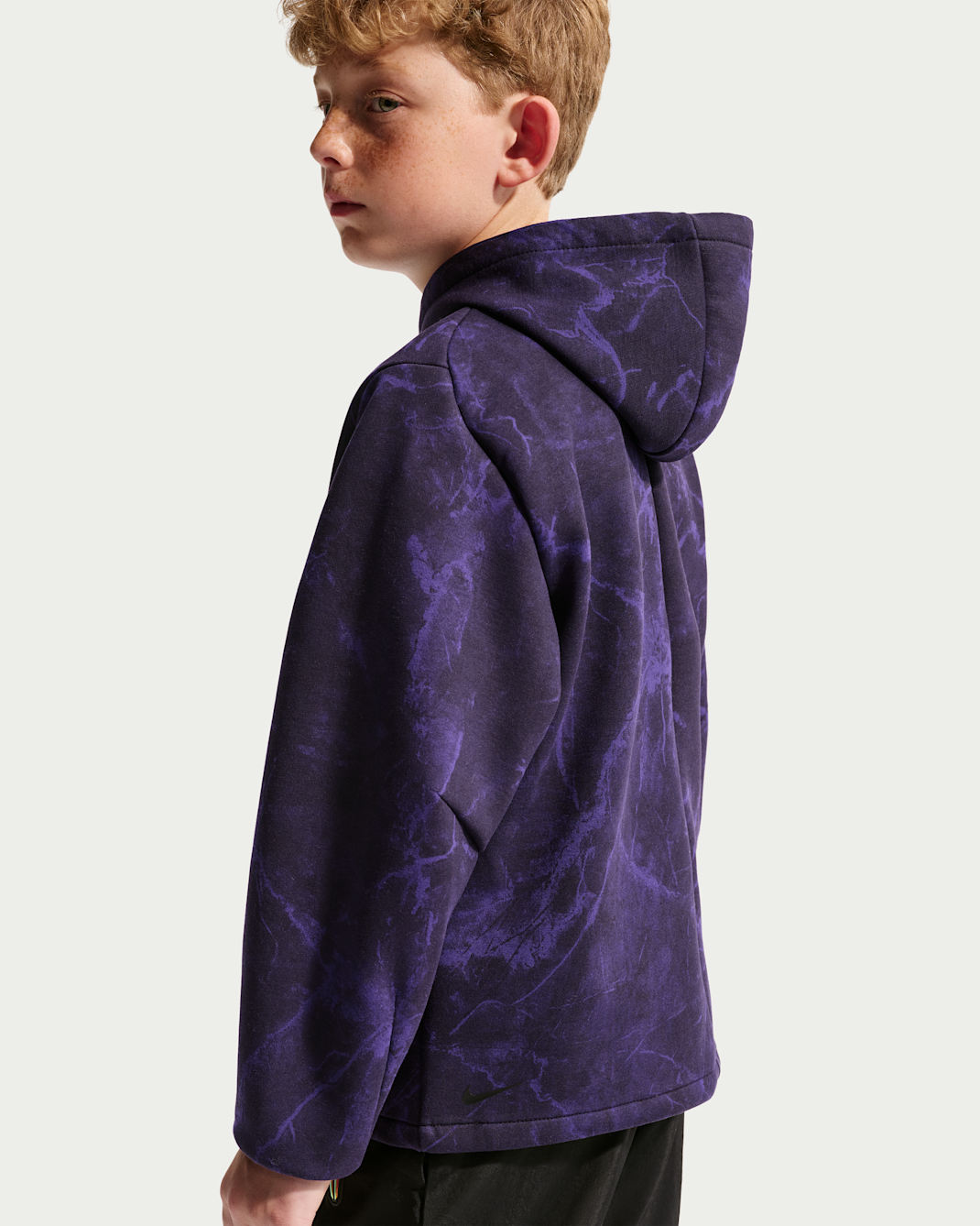 FC Barcelona Away Big Kids' Kobe Soccer Pullover Hoodie