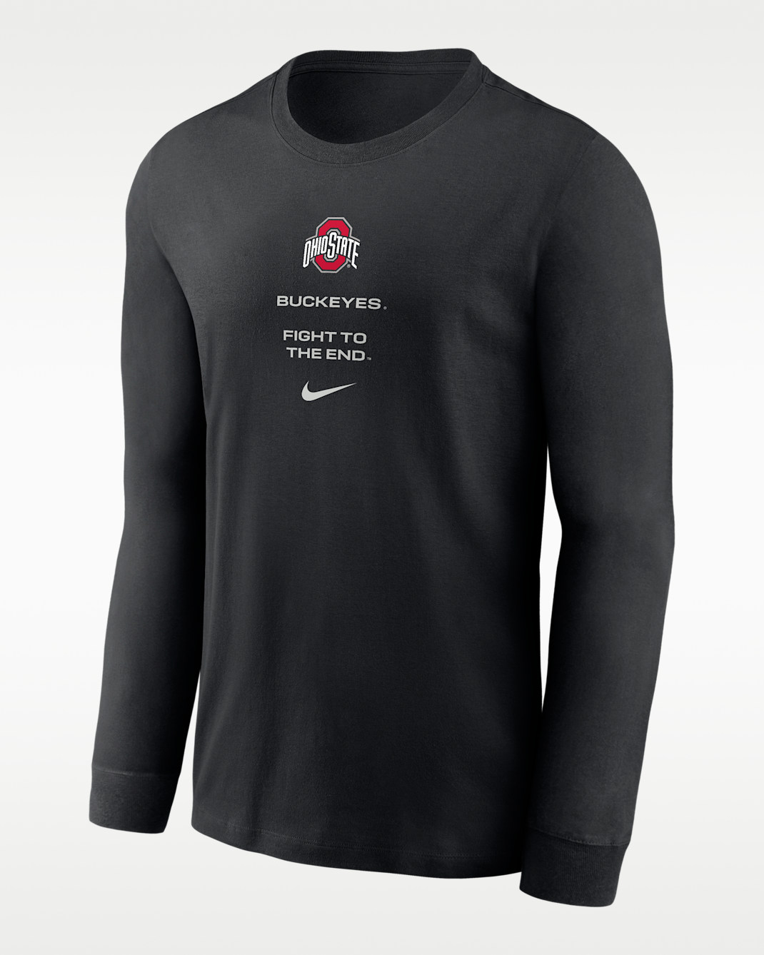 Ohio State Sideline Men's Nike Dri-FIT College Long-Sleeve T-Shirt - Black