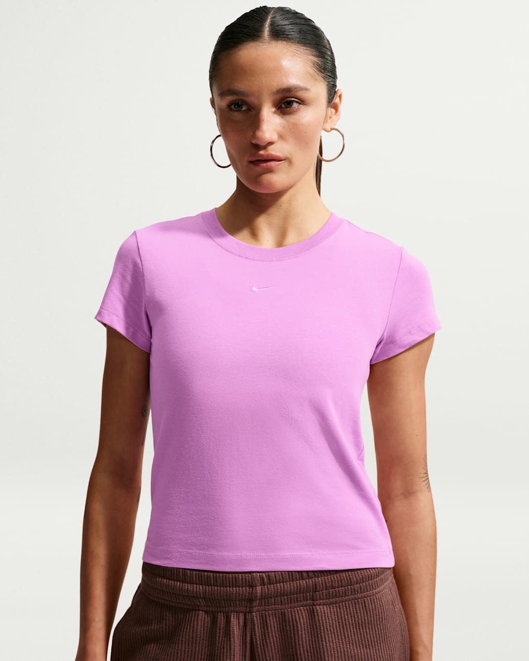Nike Sportswear Chill Knit Women's T-Shirt - Light Magenta